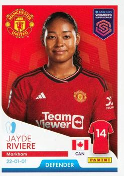 2024 Panini Barclays Women's Super League Official Sticker Collection #220 Jayde Riviere Front