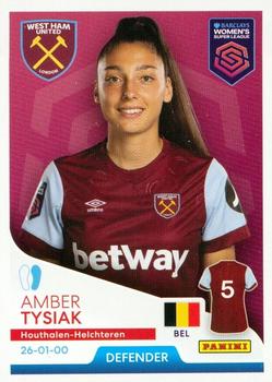 2024 Panini Barclays Women's Super League Official Sticker Collection #253 Amber Tysiak Front