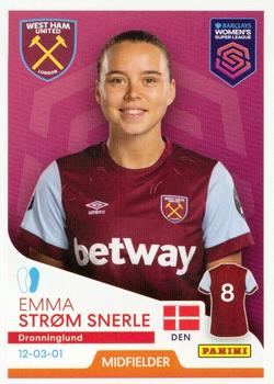 2024 Panini Barclays Women's Super League Official Sticker Collection #257 Emma Strom Snerle Front