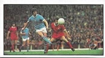 1976-77 Bassett & Co. Football Action #31 Man City vs Liverpool Front