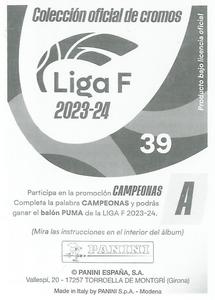 2023-24 Panini Finetwork Liga F #39 Marta Cardona Back