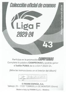 2023-24 Panini Finetwork Liga F #43 Once Inicial Back