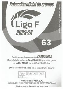 2023-24 Panini Finetwork Liga F #63 Once Inicial Back