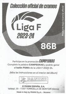 2023-24 Panini Finetwork Liga F #86B Maria Estella Back