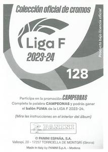 2023-24 Panini Finetwork Liga F #128 Marta Carrasco Back