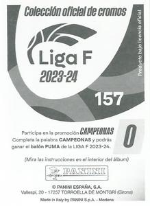 2023-24 Panini Finetwork Liga F #157 Laura Martínez Back