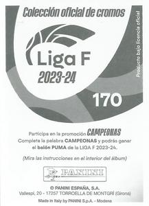 2023-24 Panini Finetwork Liga F #170 Paula Tomás Back