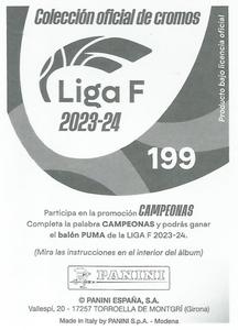 2023-24 Panini Finetwork Liga F #199 Lucía Pardo Back
