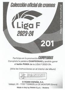 2023-24 Panini Finetwork Liga F #201 Luany da Silva Back