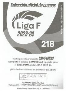 2023-24 Panini Finetwork Liga F #218 Linda Caicedo Back