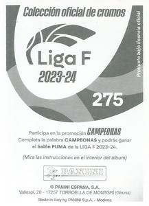 2023-24 Panini Finetwork Liga F #275 Patricia Hmirova Back