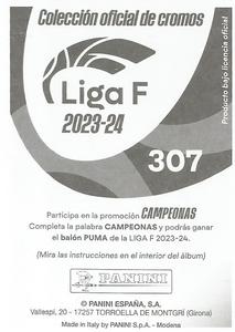 2023-24 Panini Finetwork Liga F #307 Lucia Gomez Back
