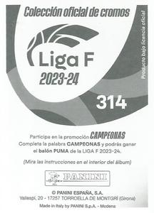 2023-24 Panini Finetwork Liga F #314 Ainoa Campo Back
