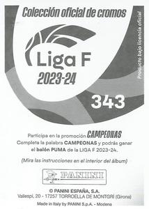 2023-24 Panini Finetwork Liga F #343 María José Pérez Back