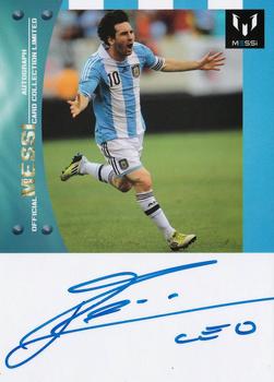 2013 Icons Official Messi Card Collection (Japan) - Autograph Cards #AR50 Lionel Messi Front