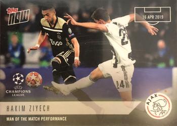 2018-19 Topps Now UEFA Champions League - Ajax #NNO Hakim Ziyech Front