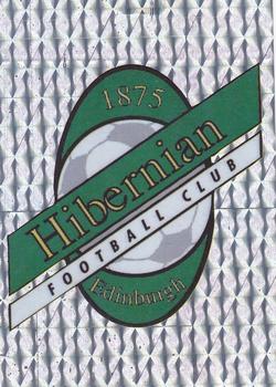 1997 Panini Scottish Premier League #158 Hibernian Club Badge Front