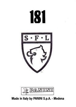 1997 Panini Scottish Premier League #181 Darren Jackson Back
