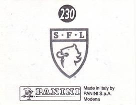 1998 Panini Scottish Premier League #230 Andy Dow Back