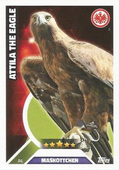 2016-17 Topps Match Attax Bundesliga - Adventskalender Mascottchen & Fan-Power #A6 Attila the Eagle Front