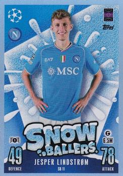 2023-24 Topps Match Attax UEFA Club Competitions - Snow Ballers #SB11 Jesper Lindstrom Front