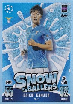 2023-24 Topps Match Attax UEFA Club Competitions - Snow Ballers #SB12 Daichi Kamada Front