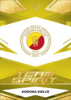 2023-24 SportZoo PKO BP Ekstraklasa Seria 1 - Team Spirit Gold Party #TS-38 Logo Front