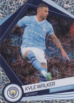 2023-24 Topps Manchester City Fan Set - Electro #MAN-2 Kyle Walker Front
