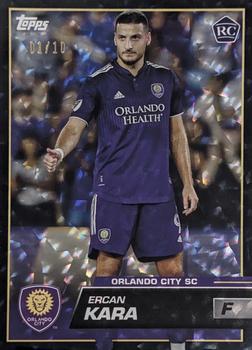 2023 Topps MLS - Icy Black Foil Numbered #55 Ercan Kara Front
