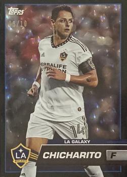 2023 Topps MLS - Icy Black Foil Numbered #77 Chicharito Front
