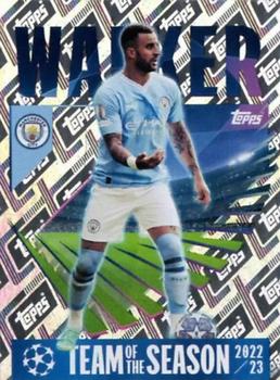 2023-24 Topps UEFA Champions League Sticker Collection #5 Kyle Walker Front