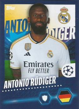 2023-24 Topps UEFA Champions League Sticker Collection #413 Antonio Rüdiger Front