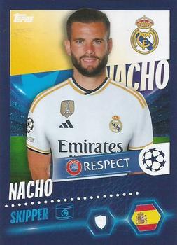 2023-24 Topps UEFA Champions League Sticker Collection #414 Nacho Front