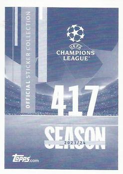 2023-24 Topps UEFA Champions League Sticker Collection #417 Eduardo Camavinga Back