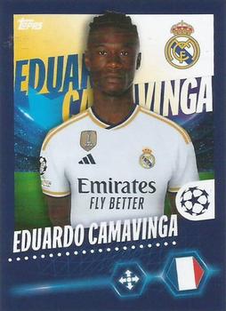 2023-24 Topps UEFA Champions League Sticker Collection #417 Eduardo Camavinga Front