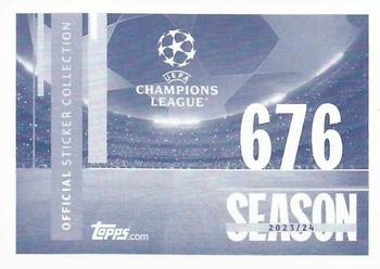 2023-24 Topps UEFA Champions League Sticker Collection #676 Kingsley Coman Back