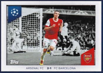 2023-24 Topps UEFA Champions League Sticker Collection #684 Robin van Persie Front