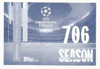 2023-24 Topps UEFA Champions League Sticker Collection #706 Patrick Kluivert Back