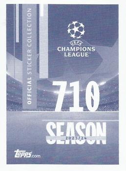 2023-24 Topps UEFA Champions League Sticker Collection #710 Manuel Ugarte Back