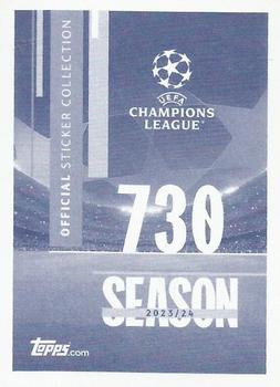 2023-24 Topps UEFA Champions League Sticker Collection #730 Gianluigi Buffon Back