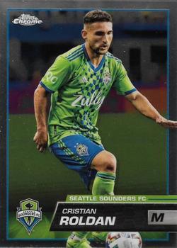 2023 Topps Chrome MLS #124 Cristian Roldan Front