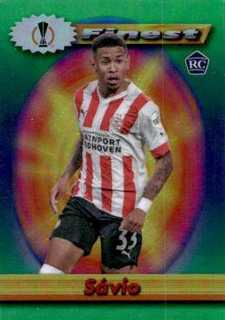 2022-23 Topps Finest Flashbacks UEFA Club Competitions - Refractor #116 Sávio Front