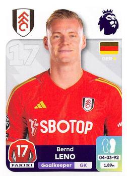 2023-24 Panini Premier League 2024 #286 Bernd Leno Front