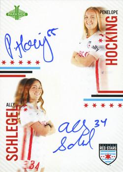 2023 Parkside Women in the Hobby (NSCC Exclusive) - Dual Autograph #NNO Ally Schlegel / Penelope Hocking Front