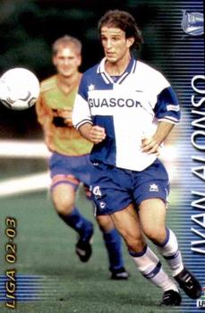 2002-03 Panini Liga Megafichas #16 Ivan Alonso Front