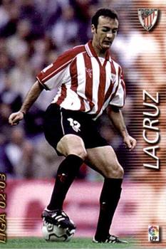 2002-03 Panini Liga Megafichas #24 Lacruz Front