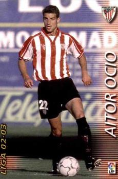 2002-03 Panini Liga Megafichas #25 Aitor Ocio Front