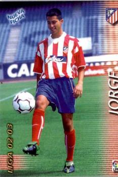 2002-03 Panini Liga Megafichas #51bis Jorge Front