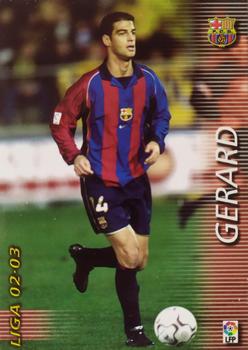 2002-03 Panini Liga Megafichas #65 Gerard Front