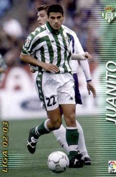 2002-03 Panini Liga Megafichas #77 Juanito Front
